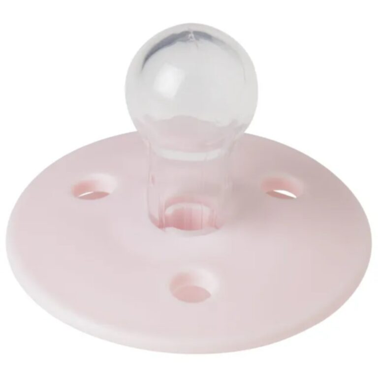 Mininor - Round Pacifier Silicone 6M - Spring Blossom