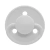 Mininor – Round Pacifier Latex 6M – Snowberry – 2pcs