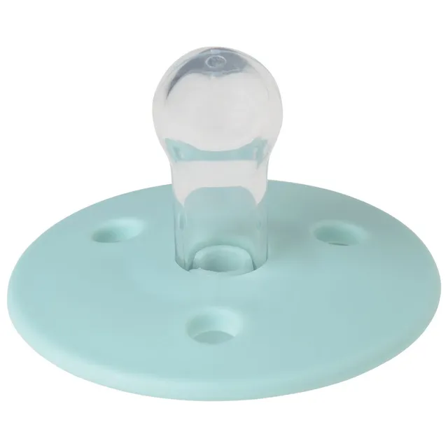 Mininor - Round Pacifier Silicone 0M - Cool Mint