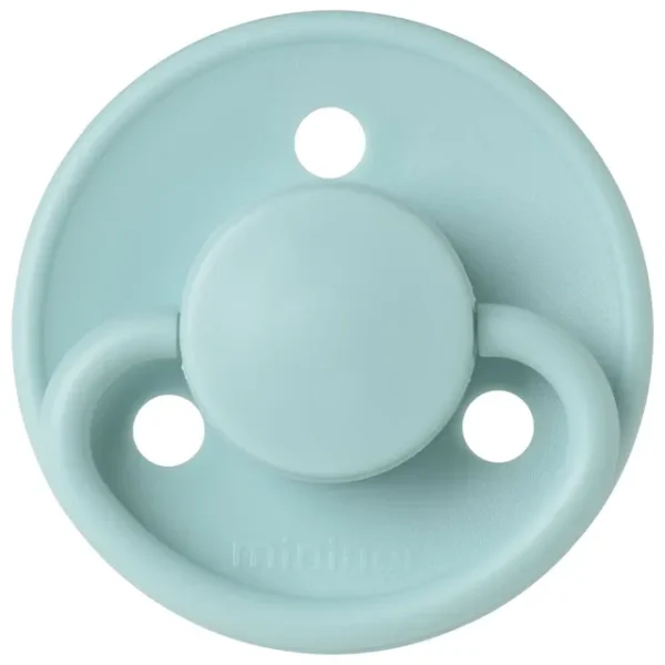 Mininor – Round Pacifier Silicone 0M – Cool Mint
