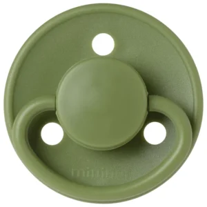 Factory Price – Sandi Silicone and Wooden Pacifier Clip – Blue