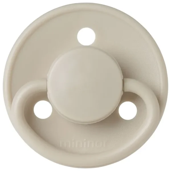 Mininor – Round Pacifier Silicone 0M – Little Lamb