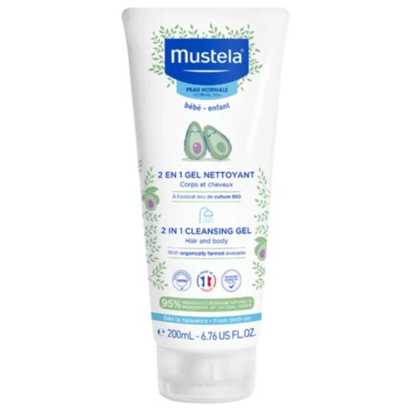 Mustela – 2 in 1 Hair and Body Cleansing Gel