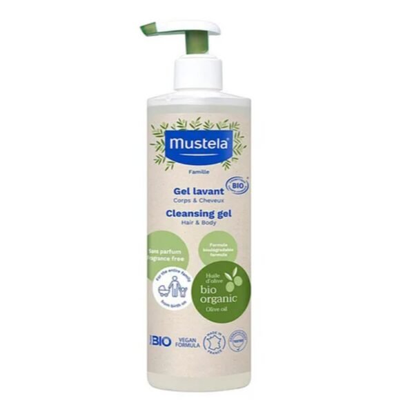 Mustela – Bio Certified Organic Cleansing Gel – 400ml