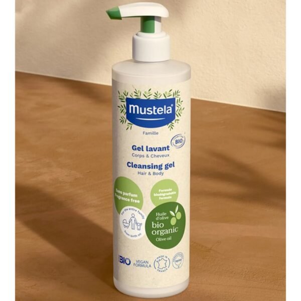 Mustela – Bio Certified Organic Cleansing Gel – 400ml
