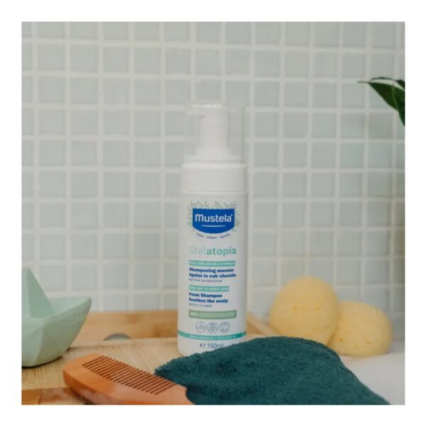 Mustela – Stelatopia Foam Shampoo – 150ml