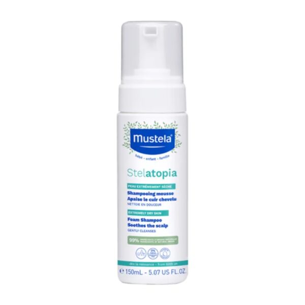 Mustela – Stelatopia Foam Shampoo – 150ml
