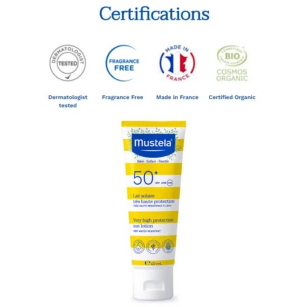 Mustela – Very High Protection Sun Lotion SPF 50+ 40ml