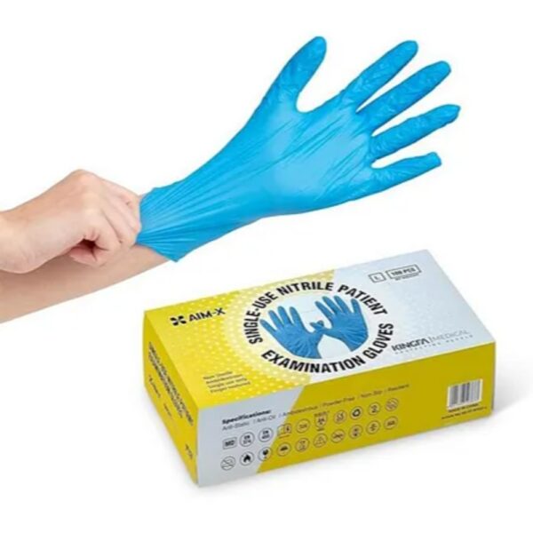 Pikkaboo – Aim X Medical Nitrile Powder Free Examination Gloves – L