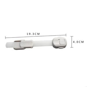 Pikkaboo - BabyGuard Ultimate Safety Lock - Transparent (4pcs)