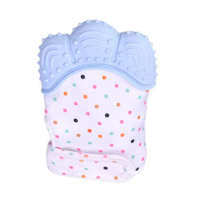 Pikkaboo Chew & Feed Teether with Fruit Pacifier Duo – Blue