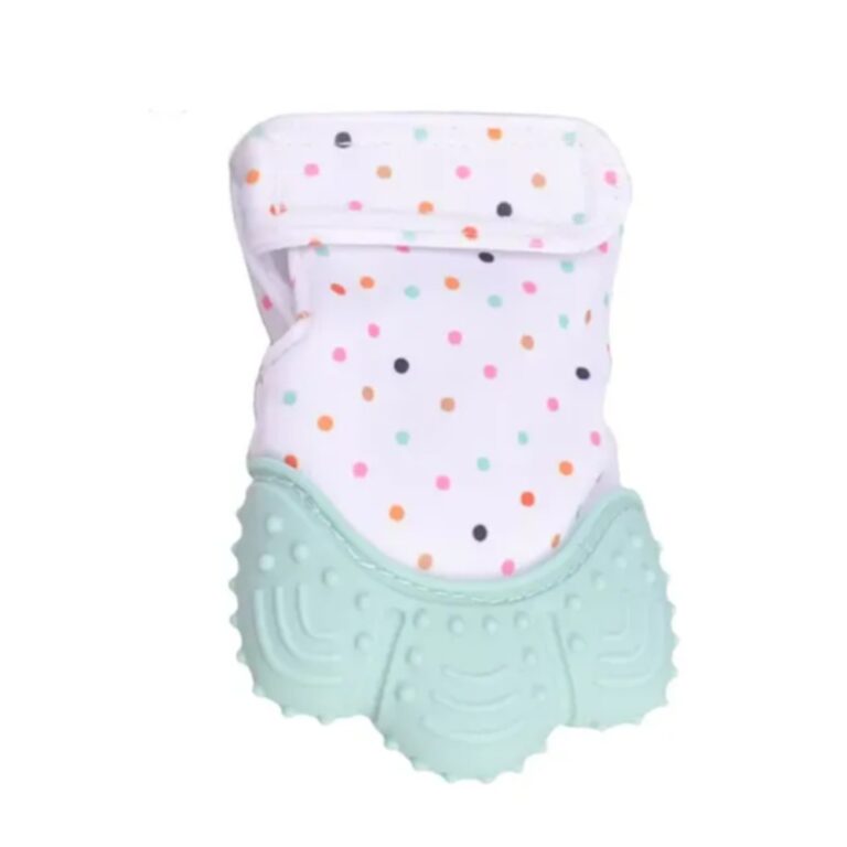 Pikkaboo Chew & Feed Teether with Fruit Pacifier Duo - Mint