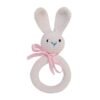 Pikkaboo – Handmade Crocheted Bunny Teether- White