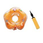 Pikkaboo – ISwimSafe Infant Neck Floater Orange with Manual Pump