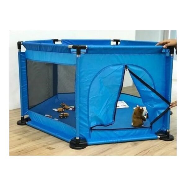 Pikkaboo – MyFunPlay Portable Playpen with 30 Free balls – Blue