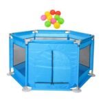 Pikkaboo – MyFunPlay Portable Playpen with 30 Free balls – Blue