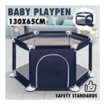Pikkaboo – MyFunPlay Portable Playpen with 30 Free balls – Navy