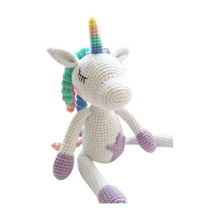 Pikkaboo - Snuggle & Play Crocheted Unicorn