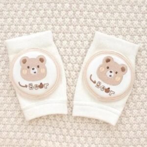 Pikkaboo - Soft Crawl Baby Knee Pad - Bear