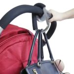 Pikkaboo – Universal Non Slip Metal Stroller Hook – Silver