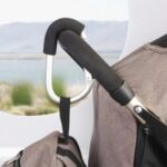 Pikkaboo – Universal Non Slip Metal Stroller Hook – Silver