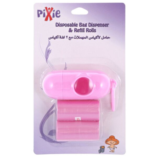Pixie – Disposable Dispenser Bag & Refill – Pink