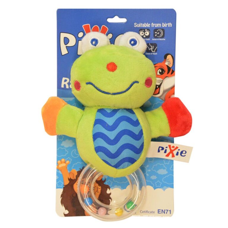 Pixie - Frog Rattle Toy