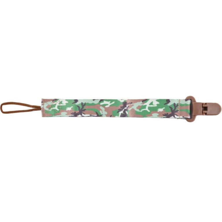 Pixie - Army Print Pacifier Holder