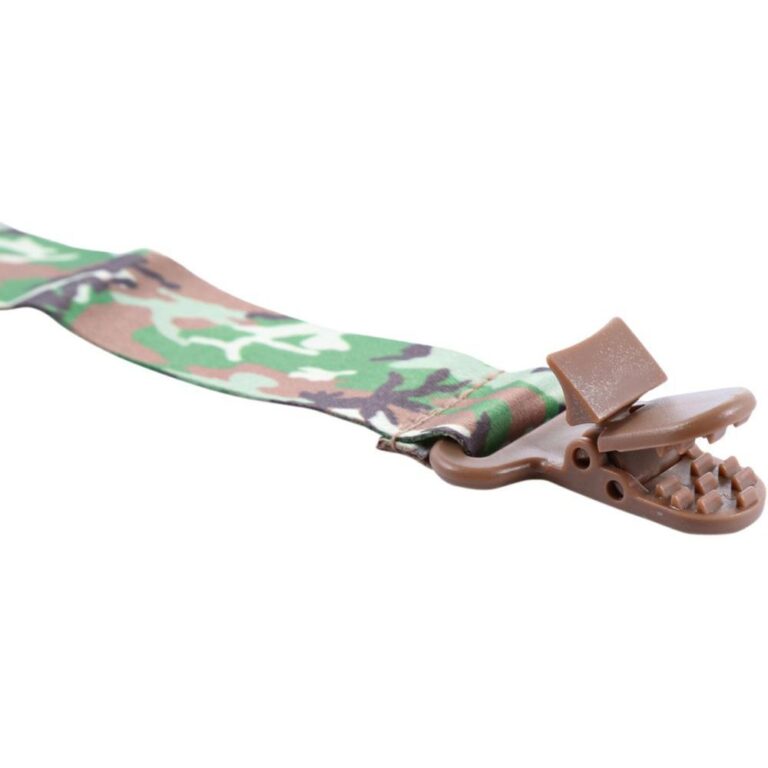 Pixie - Army Print Pacifier Holder