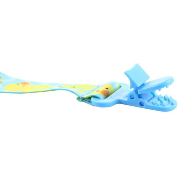 Pixie – Duck Print Pacifier Holder