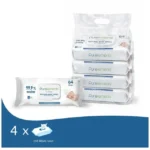 Purelements – Natural 99.9% Water Wipes – Pack of 4 – 256pcs