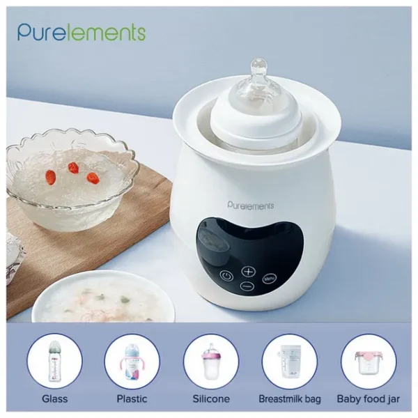 Purelements – Electric Bottle & Food Warmer – White