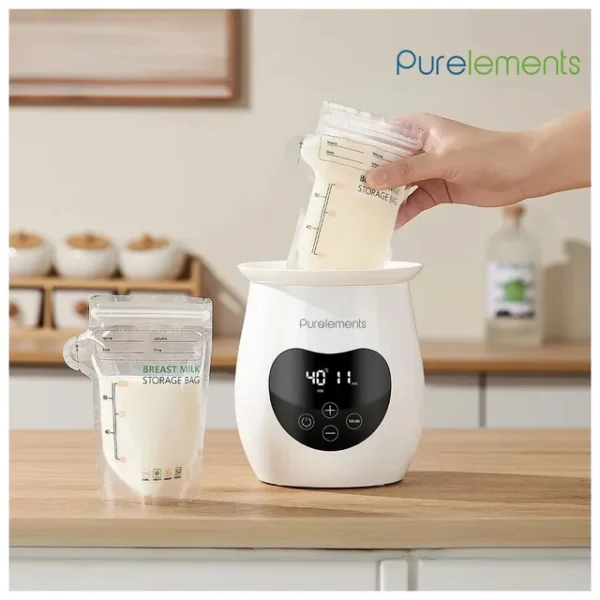 Purelements – Electric Bottle & Food Warmer – White