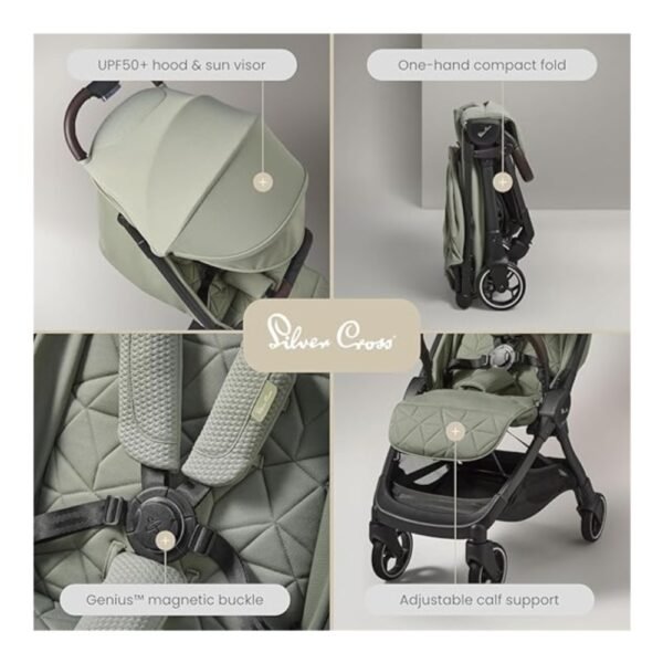 Silver Cross – Clic 2024 – Stroller – Sage