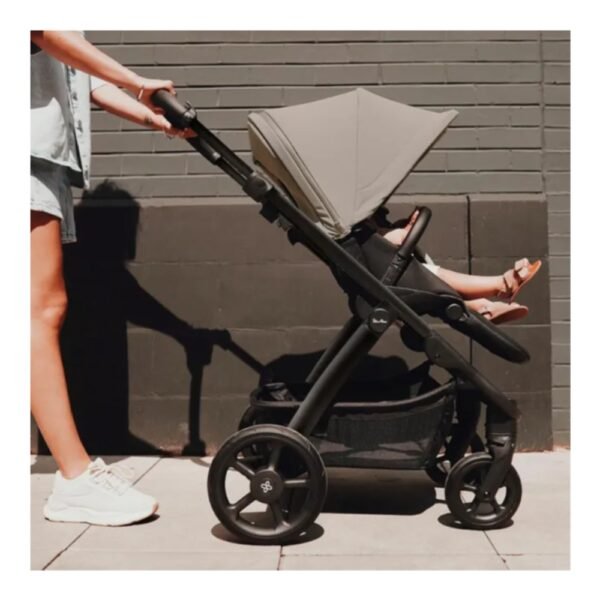 Silver Cross – Tide Stroller, Seat Unit With Carrycot – Stone