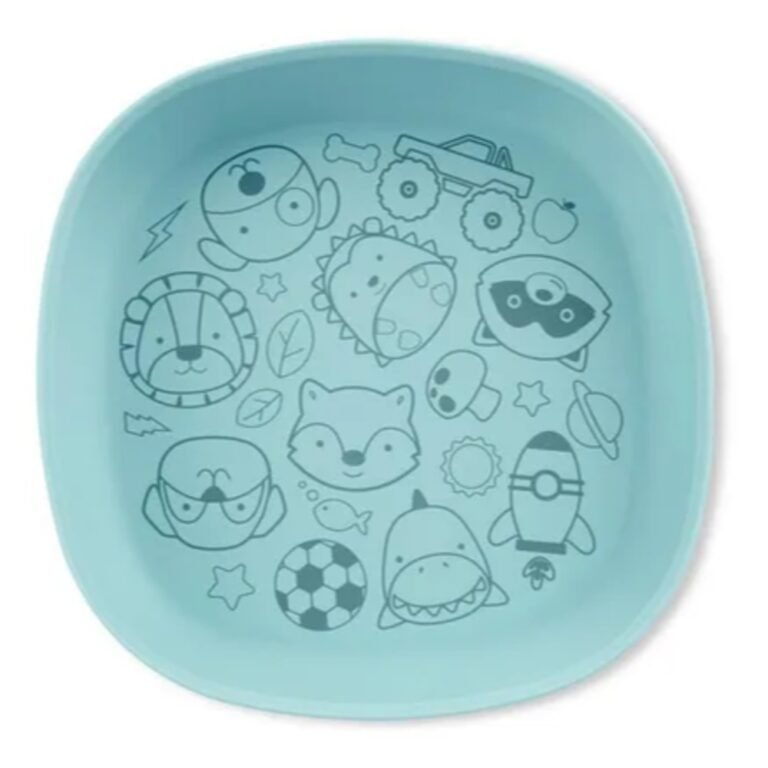 Skip Hop Squad Silicone Plate Blue
