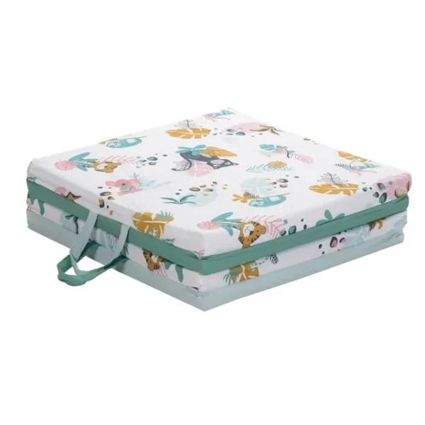 Tineo – 3-in-1 Smart & Fun Playmat, Jungle Buddies – 120 x 120 cm