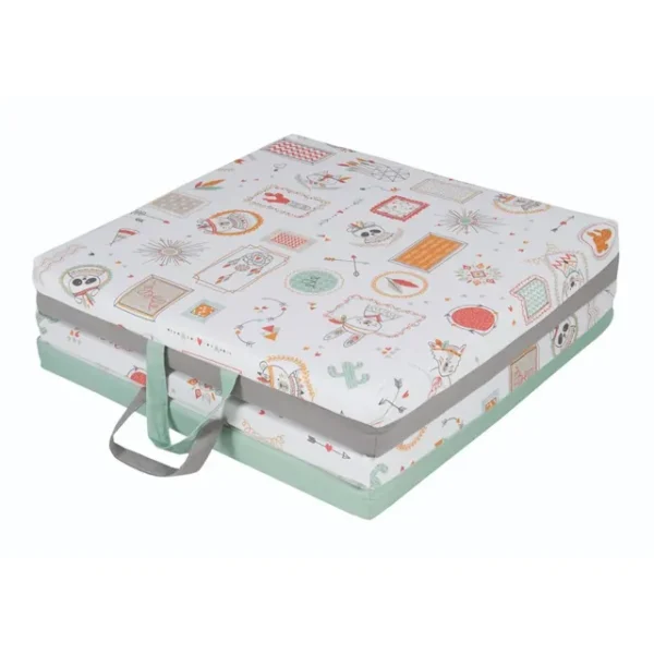 Tineo – 3-in-1 Smart & Fun, Playmat Indian Spirit – 120 x 120 cm