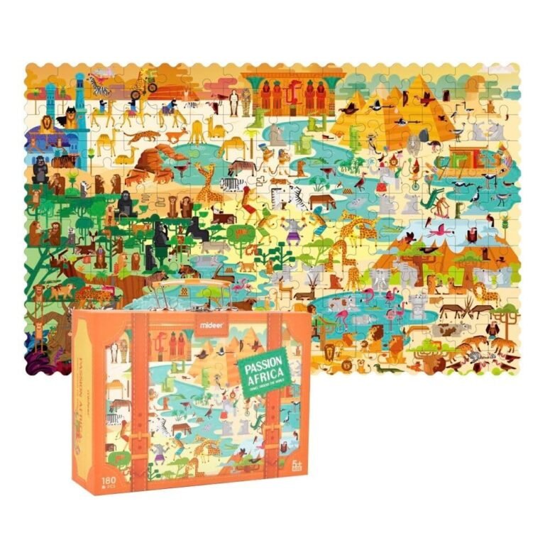 Travel Around the World Puzzle - Africa