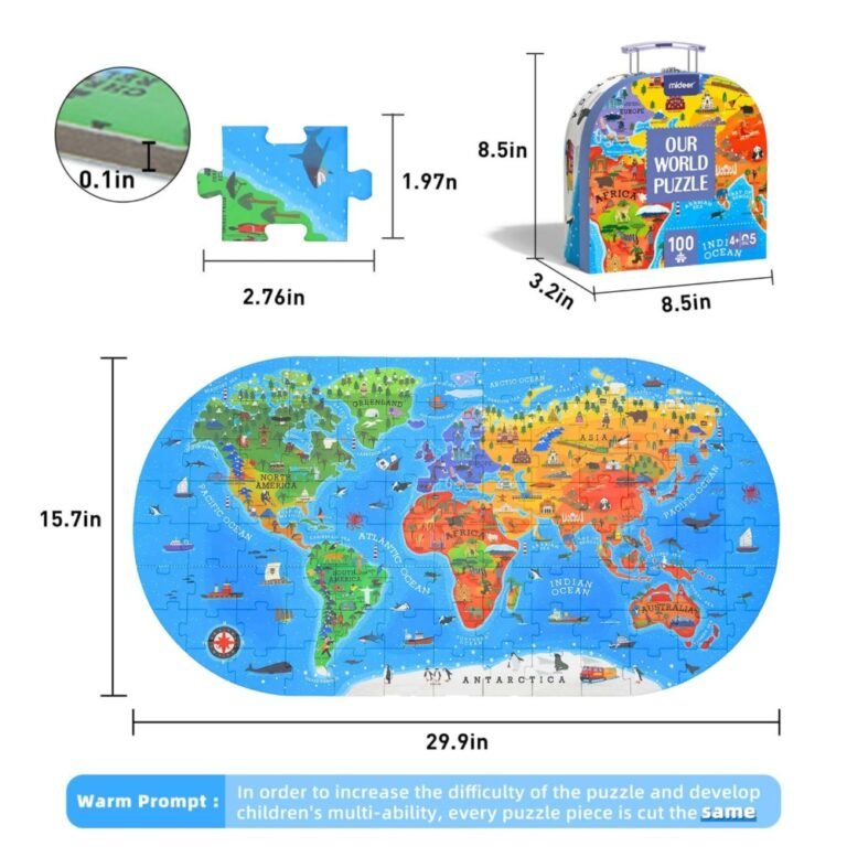 Travel Around the World Puzzle - America
