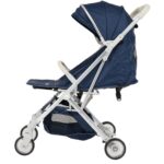 Uniqoo – 4 Blue Urban Stroller with Protective Shield