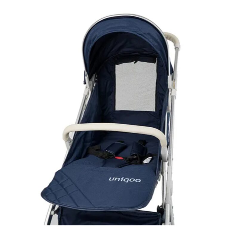 Uniqoo - 4 Blue Urban Stroller with Protective Shield