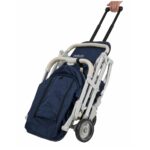 Uniqoo – 4 Blue Urban Stroller with Protective Shield