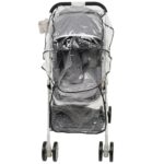 Uniqoo – 6 Premium Portable Pram W/ Diaper Bag – Grey