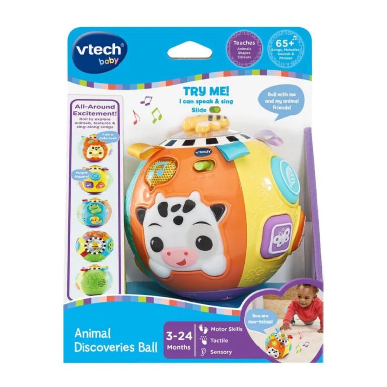 Vtech - Animal Discoveries Ball – Interactive Learning Toy for Babies