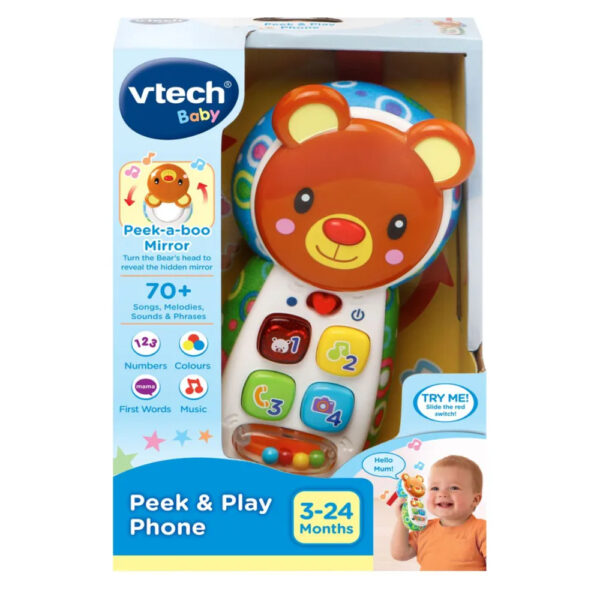 Vtech – Peek-A-Boo Musical Phone – Multicolour