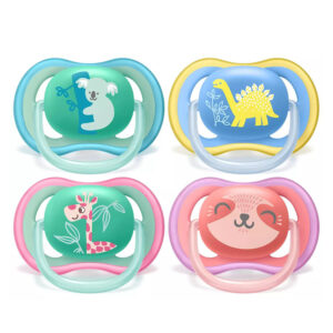 Philips Avent Ultra Air Free Flow Soother 18M+ Deco – 2 Pack
