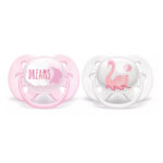Philips Avent Sthr Sil Soft 0-6M Girl Deco X2