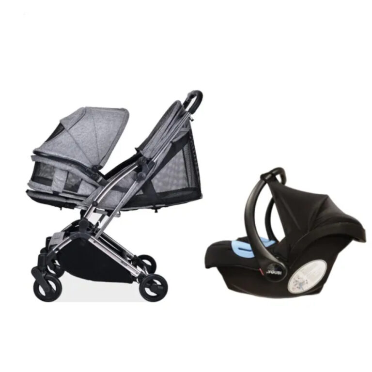 Youbi Toddler German Travel System with New Born Attachment - Black