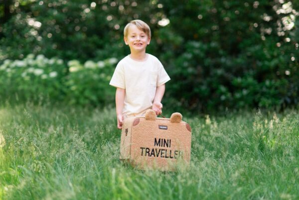 Childhome – Mini Traveller Kids Suitcase – Teddy Beige